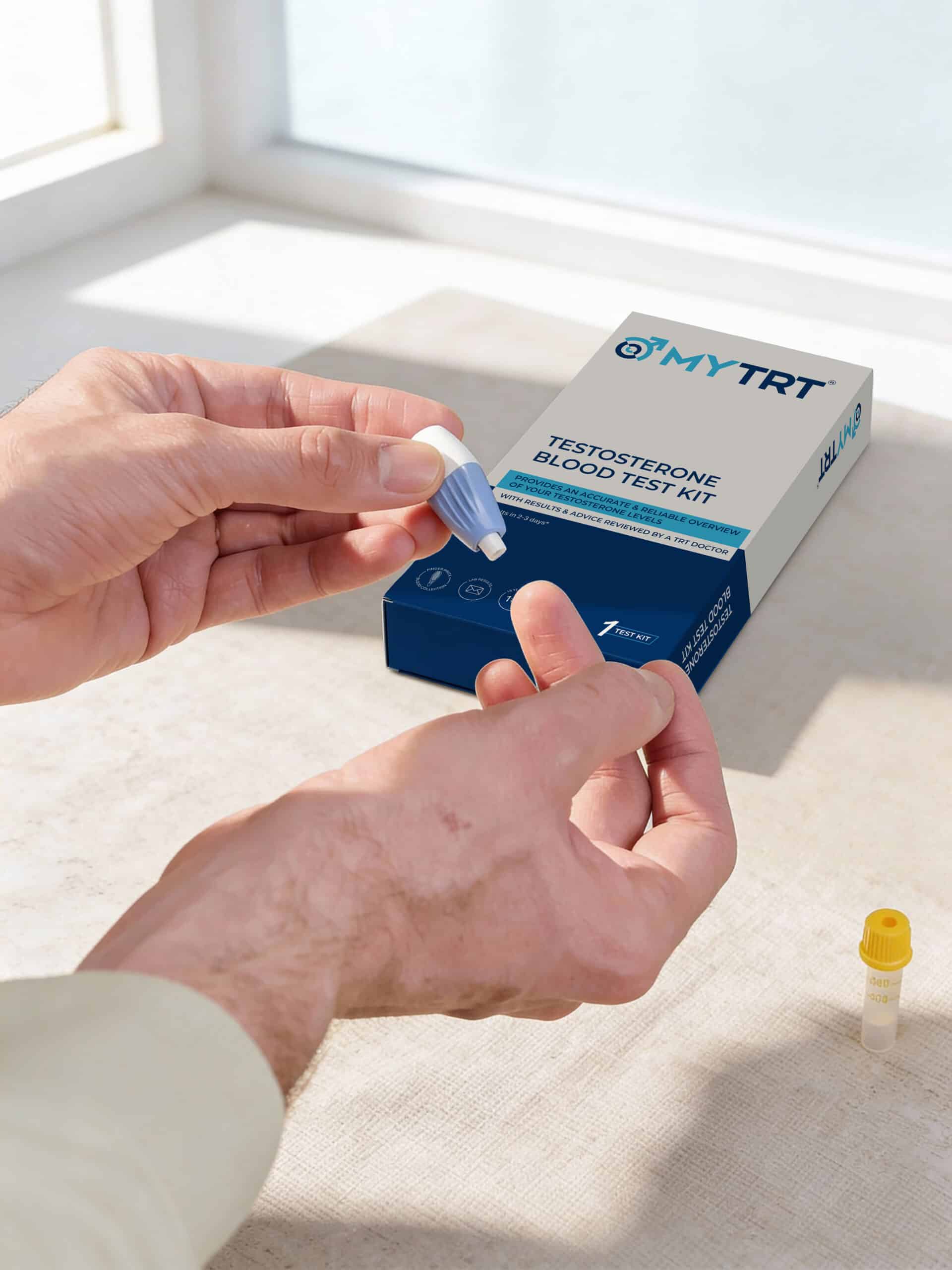 Initial Testosterone Blood Test