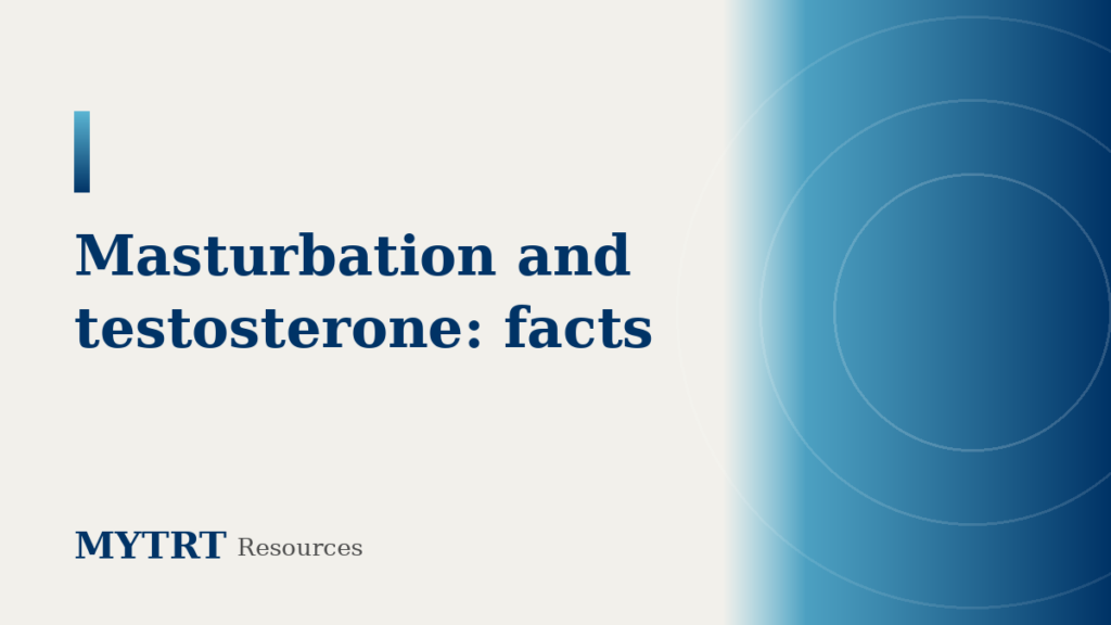 Does masturbation decrease testosterone featured