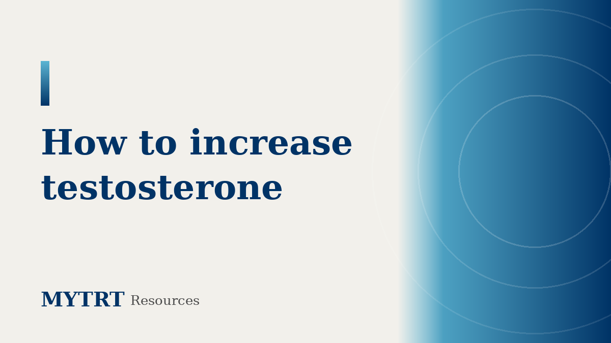 How to increase testosterone featured