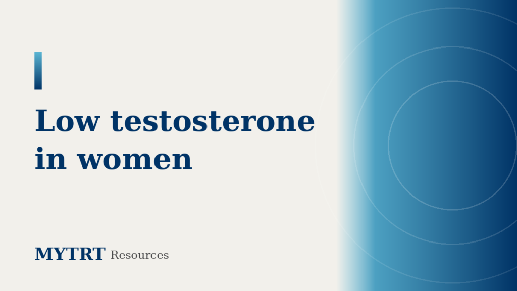 Low testosterone in women featured