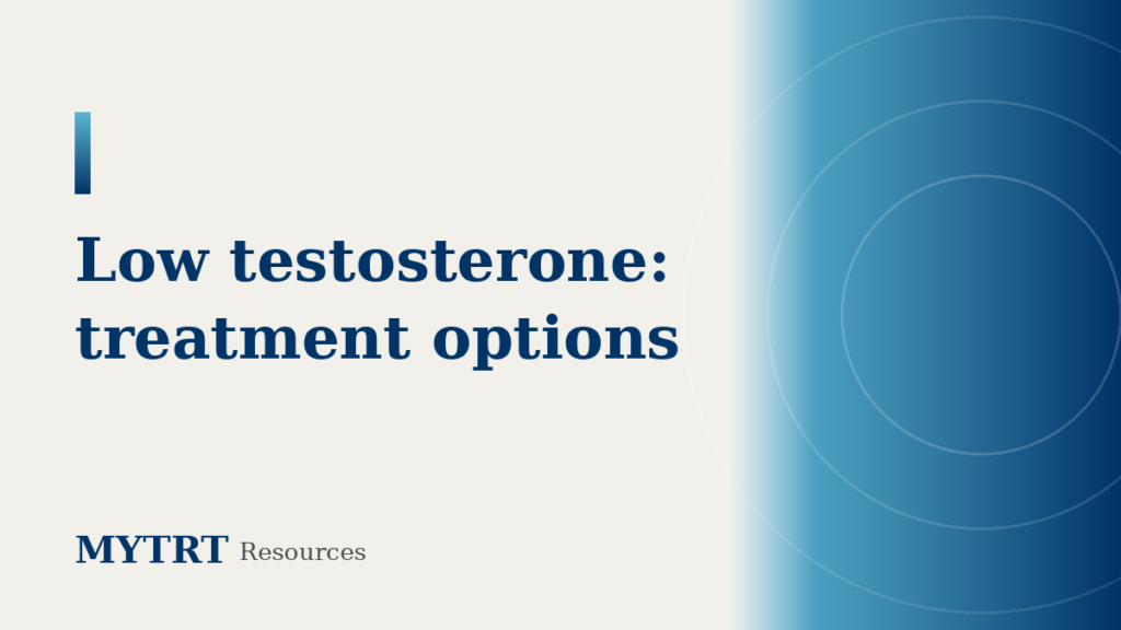 Low testosterone treatment featured
