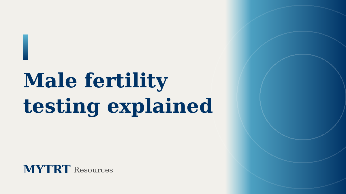 Male fertility test featured