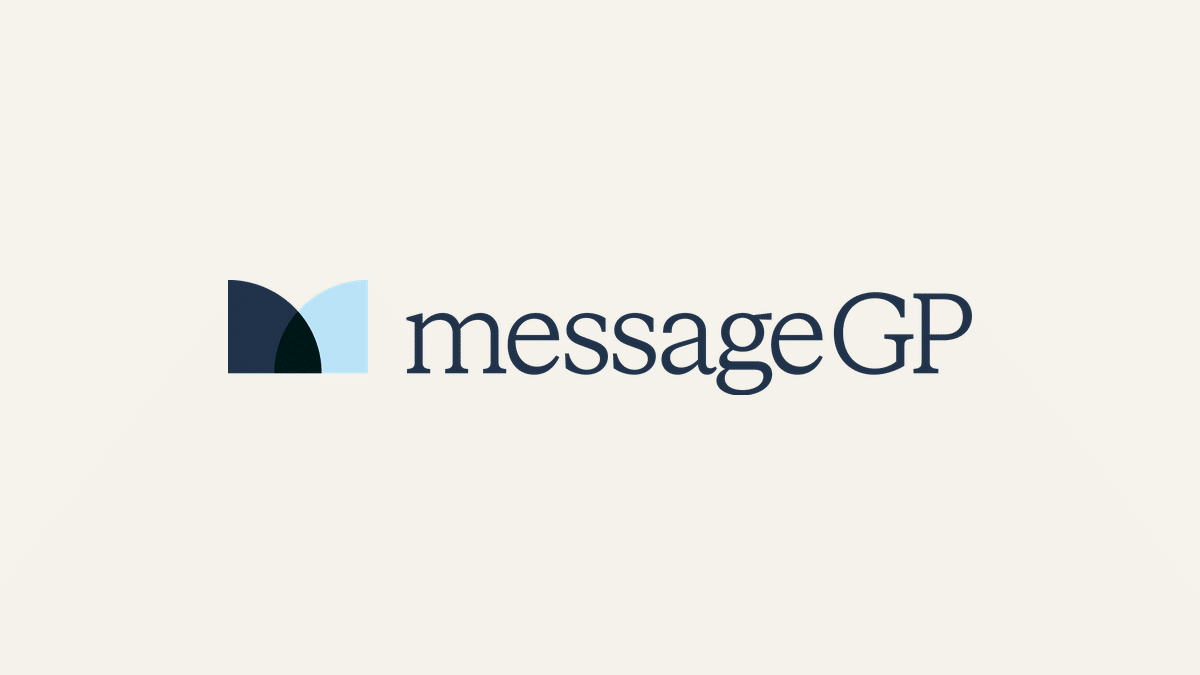 messageGP logo – private online GP consultations partner of MYTRT
